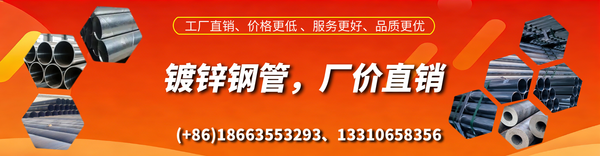 怒江精密镀锌钢管厂家